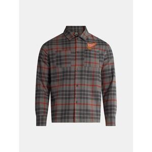 Stranger Things Hellfire Lives Fire S (34-36) 100% Cotton Flannel Cozy Style NWT